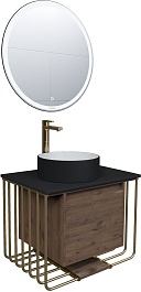 Grossman Мебель для ванной Винтаж 70 GR-4040BW веллингтон/металл золото – фотография-1